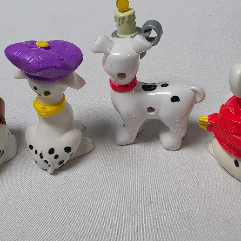 Disney 101 Dalmatians 1996-2000s McDonald's Happy Meal Figurines Lot of 5pcs
